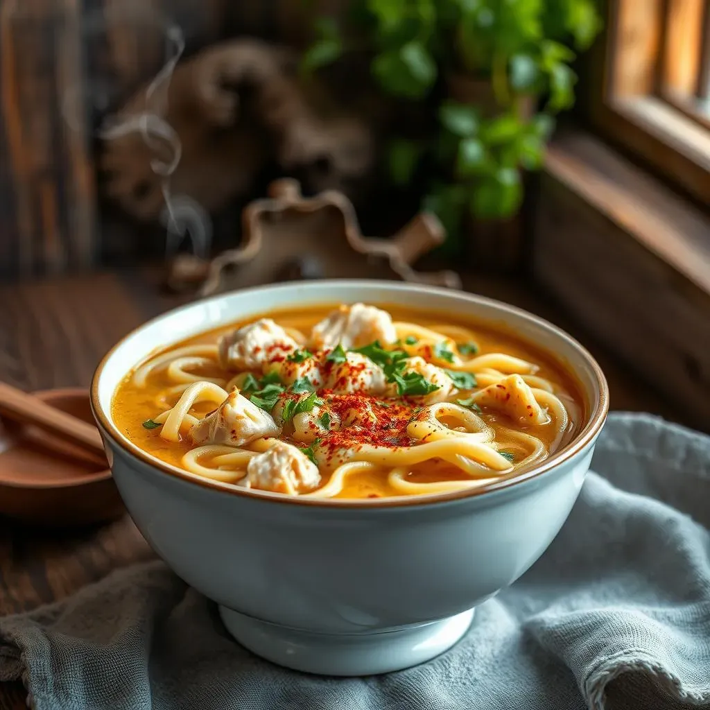A Simple Smoked Paprika Chicken Noodle Soup Recipe