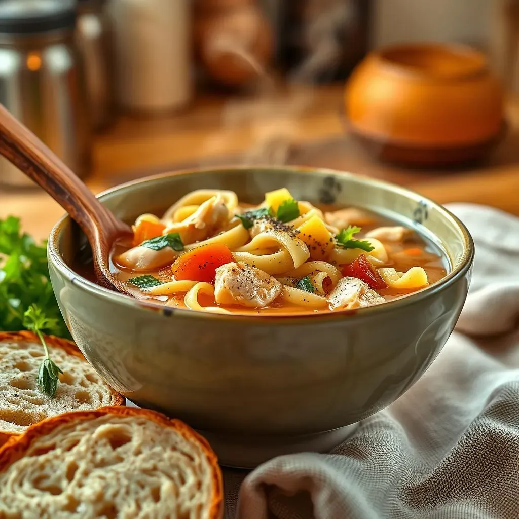 Adding the Noodles and Veggies: Building Flavor