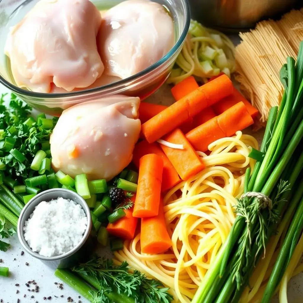 Allrecipes Ingredients for the Ultimate Chicken Noodle Soup