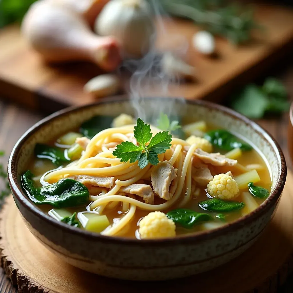 Chef's Secrets for the Best Keto Chicken Noodle Soup