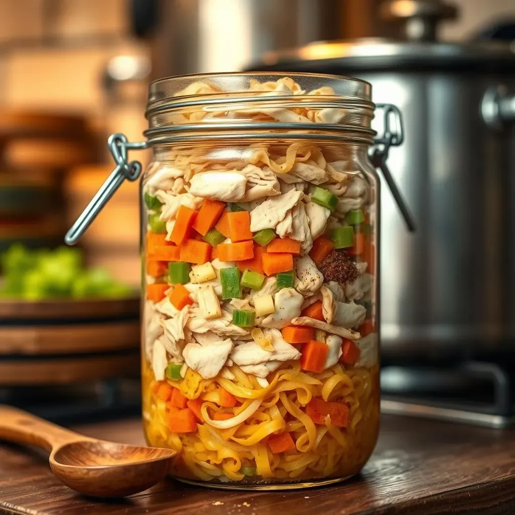 Chicken Noodle Soup Jar Recipe: Cooking Instructions and Customization