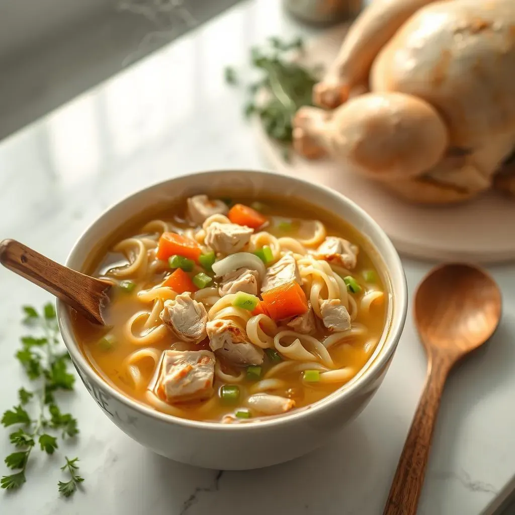 Ultimate Chicken Noodle Soup Recipe Cooked Chicken: Easy &amp; Quick