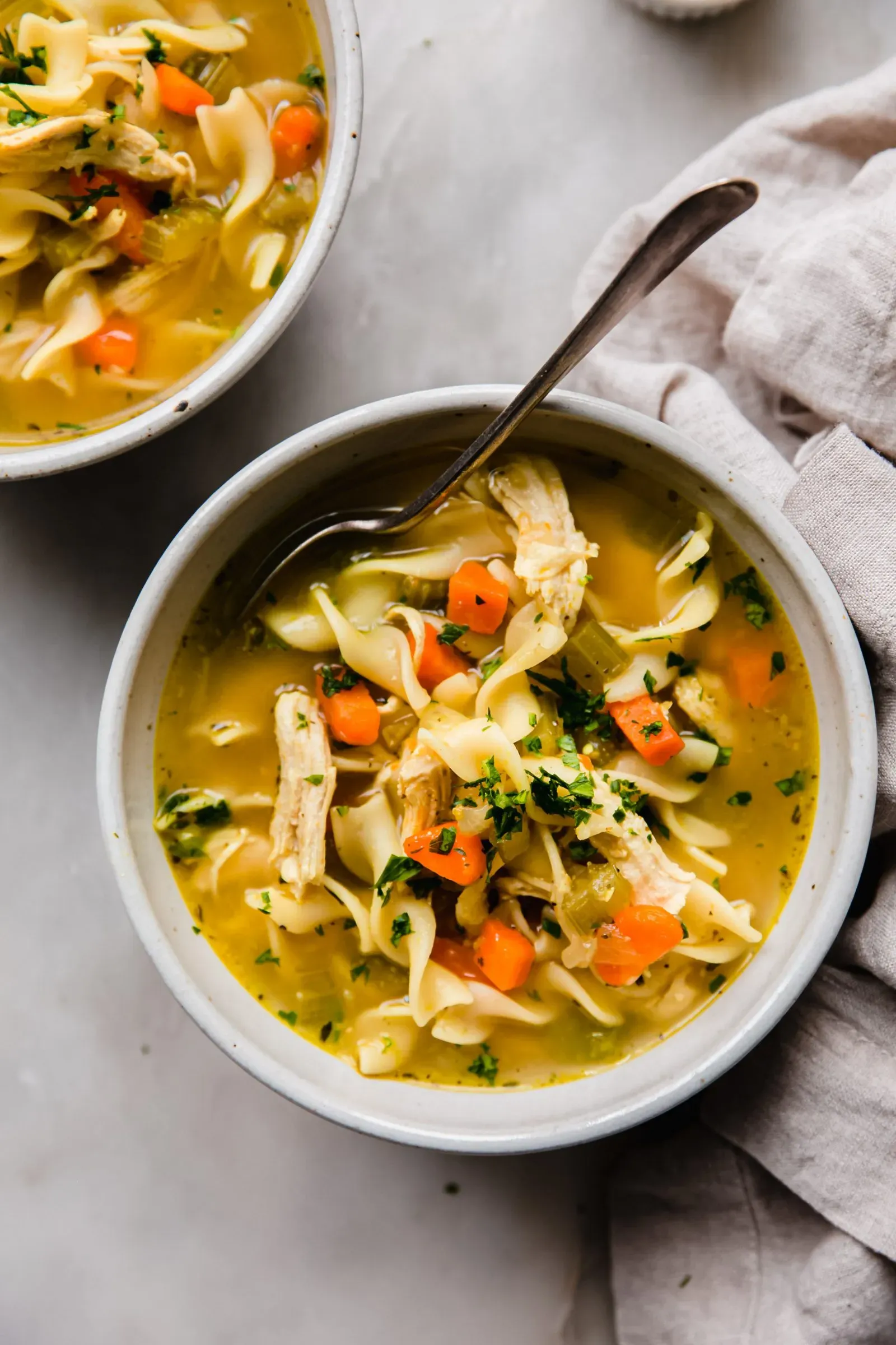 Effective chicken noodle soup recipe for when you are sick