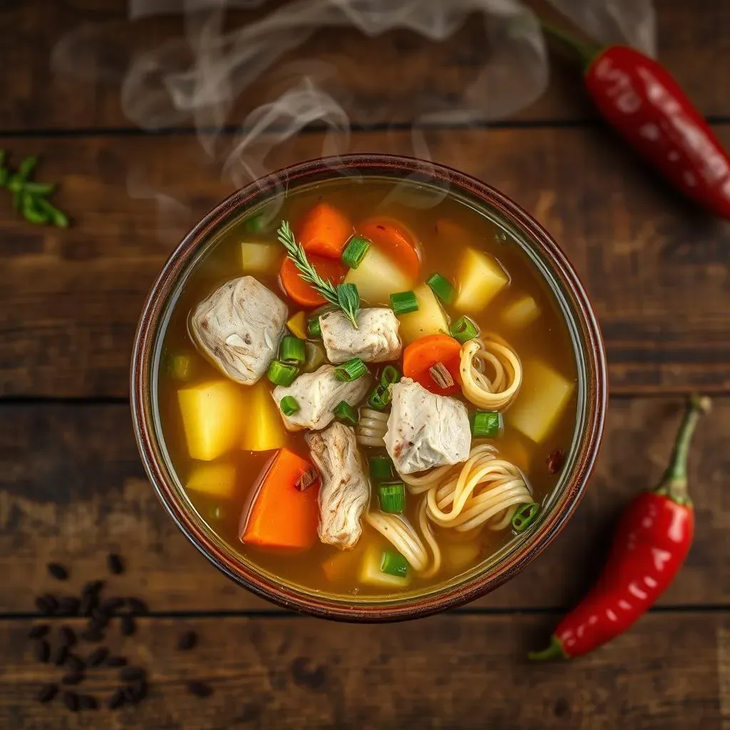 Amazing Jamaican Chicken Noodle Soup Recipe: A Taste of Home