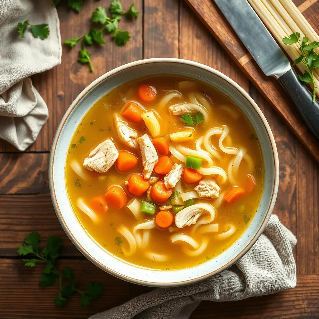 Ultimate Chicken Noodle Soup Recipe Joshua Weissman
