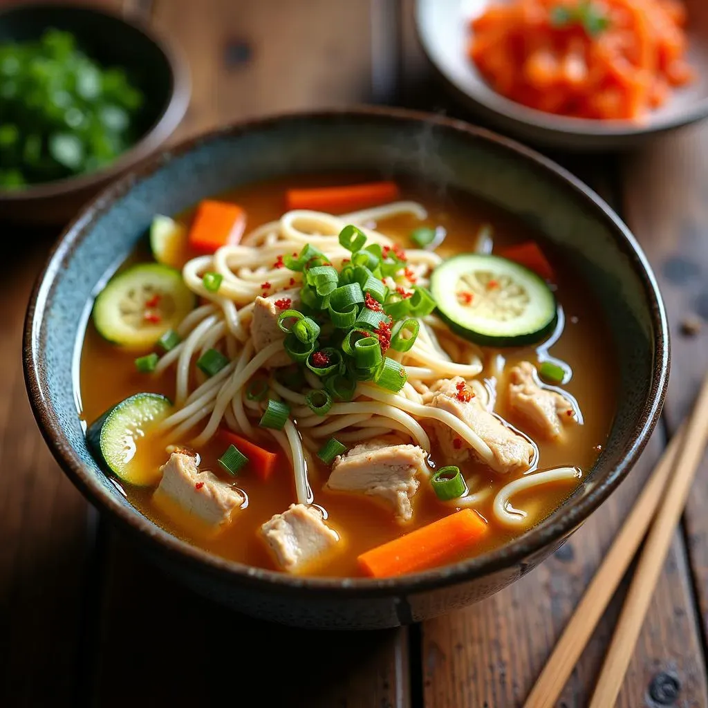 Ultimate Chicken Noodle Soup Recipe Korean (Dak Kalguksu)