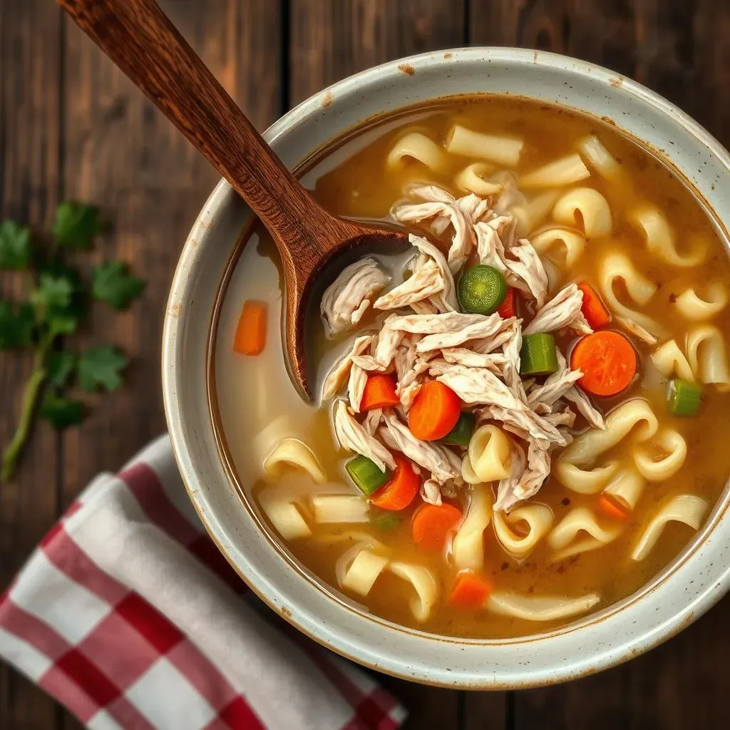 Amazing Chicken Noodle Soup Recipe Leftover Roast Chicken