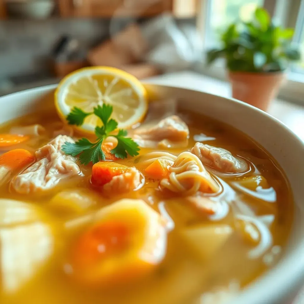 Ultimate Chicken Noodle Soup Recipe Lemon: Zesty &amp; Fresh!