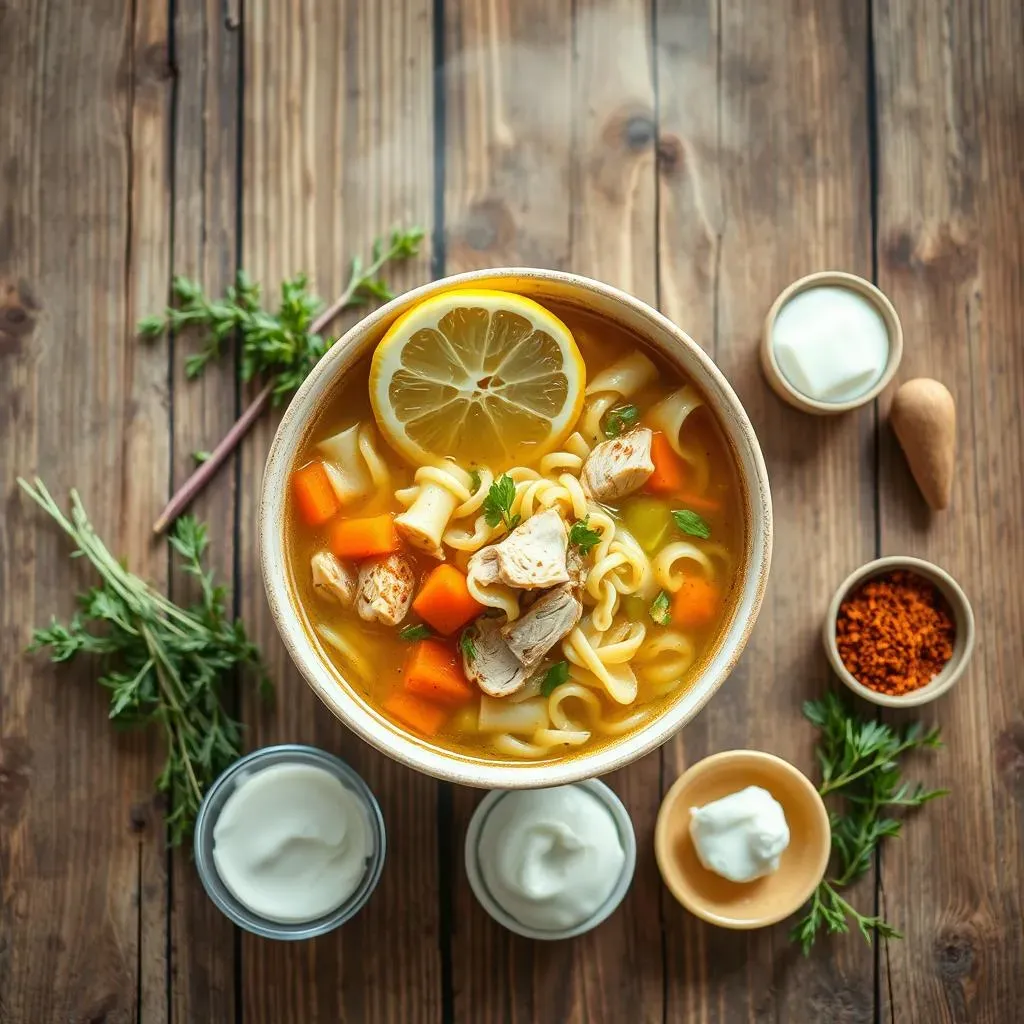 Chicken Noodle Soup Recipe Lemon Juice Variations and Twists