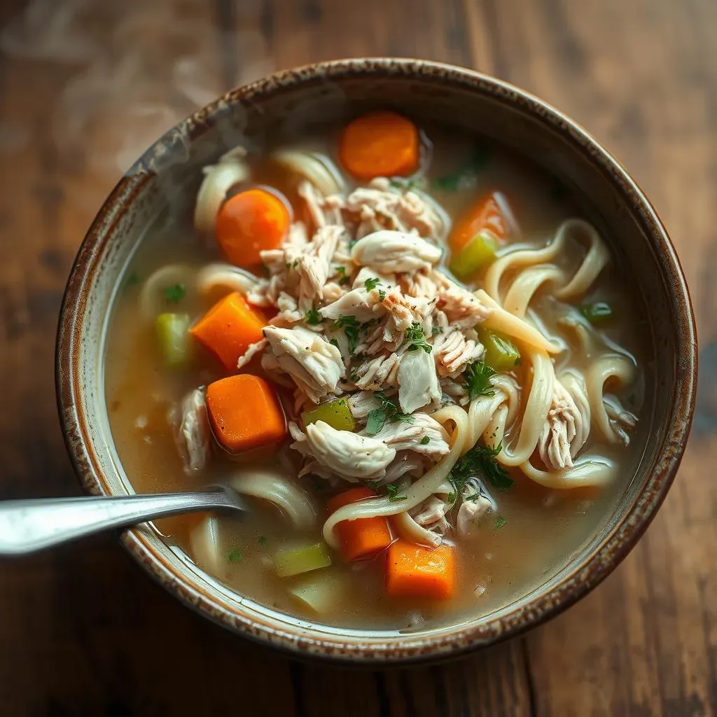 Ultimate Chicken Noodle Soup Recipe Made With Rotisserie Chicken