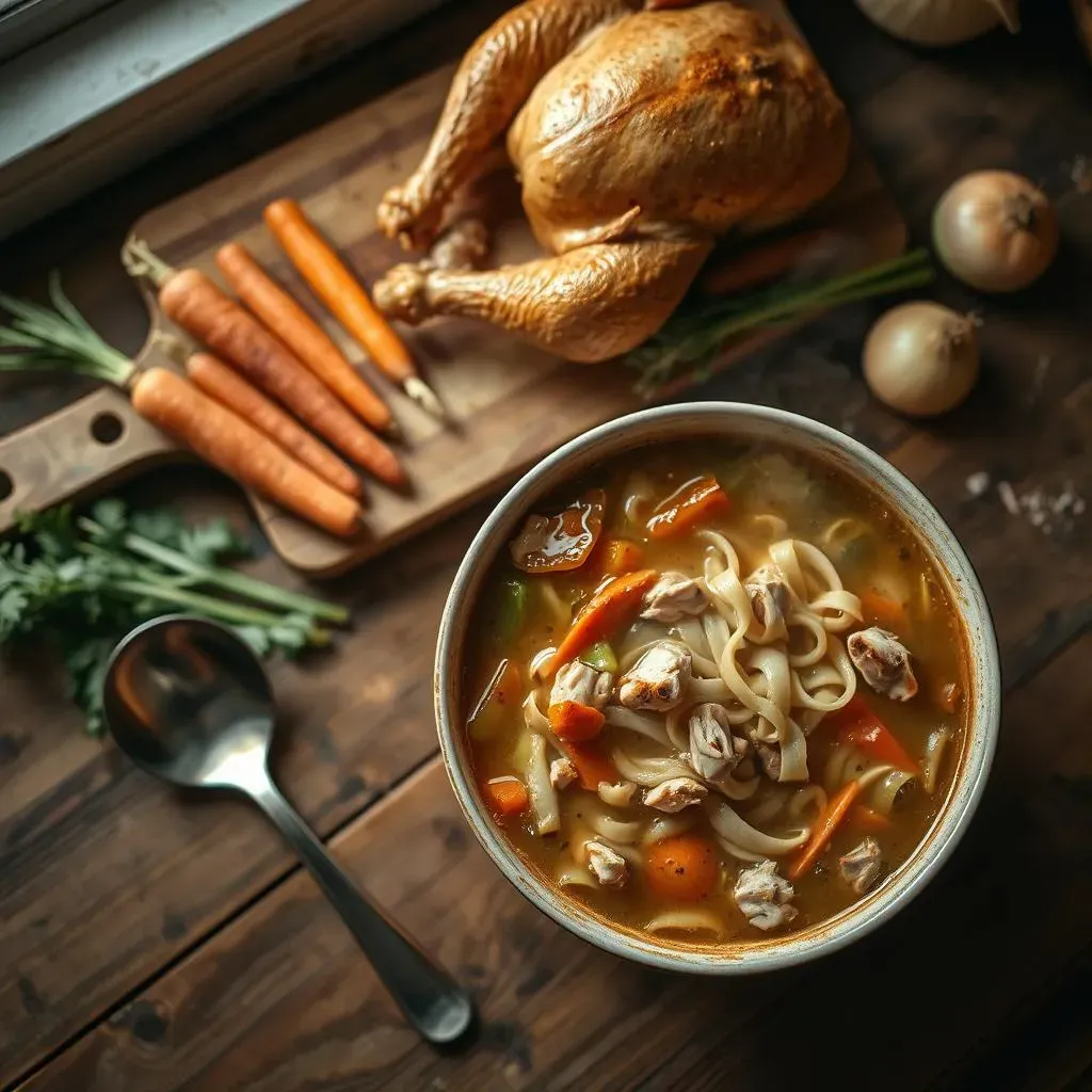 Ultimate Chicken Noodle Soup Recipe Made with Whole Chicken