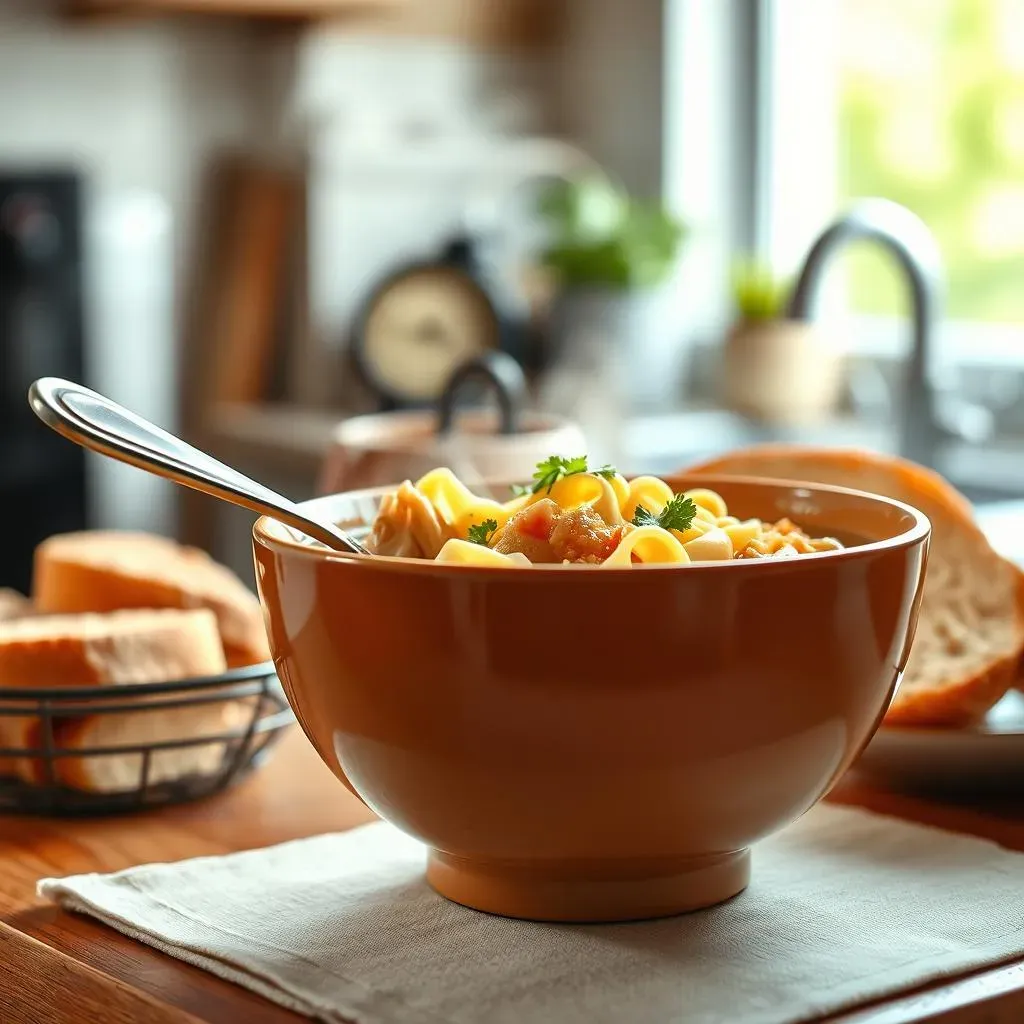 Easy Chicken Noodle Soup Recipe No Onion: Kid-Approved!