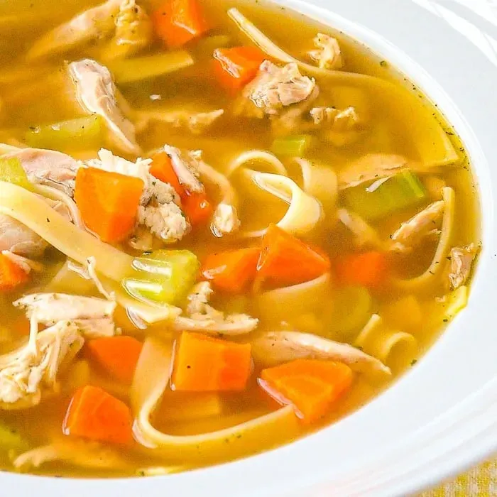Authentic chicken noodle soup recipe old fashioned