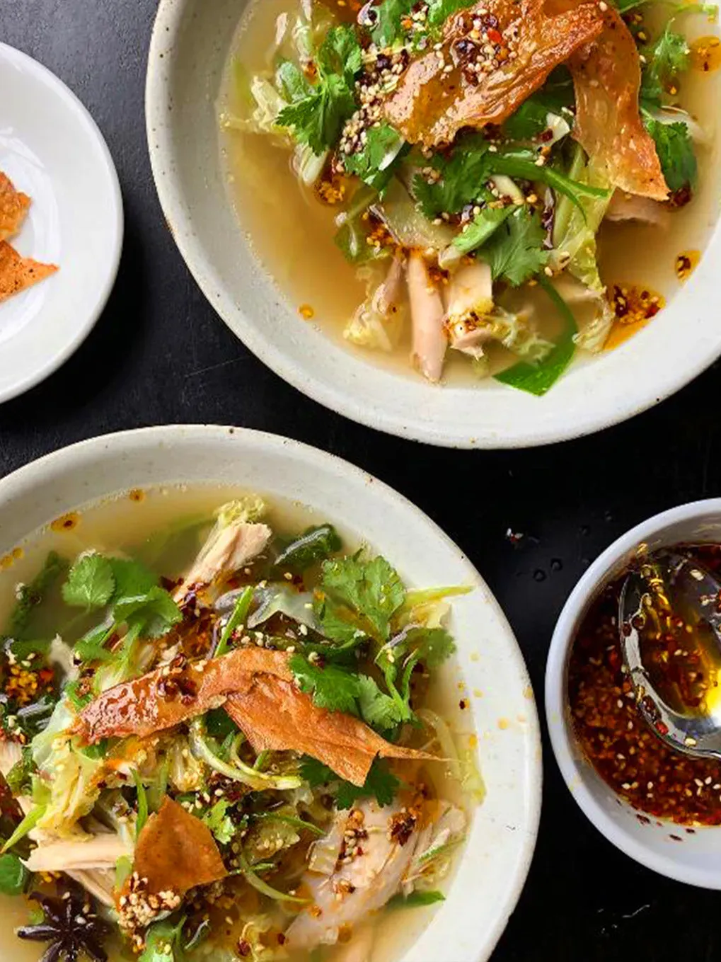 Discover the delicious chicken noodle soup recipe ottolenghi