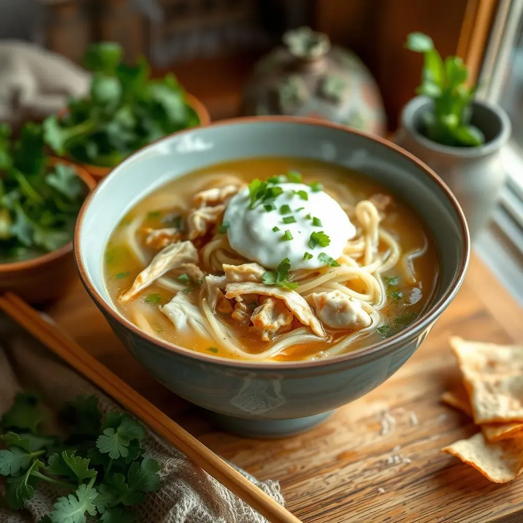 Ultimate Chicken Noodle Soup with Coconut Cream