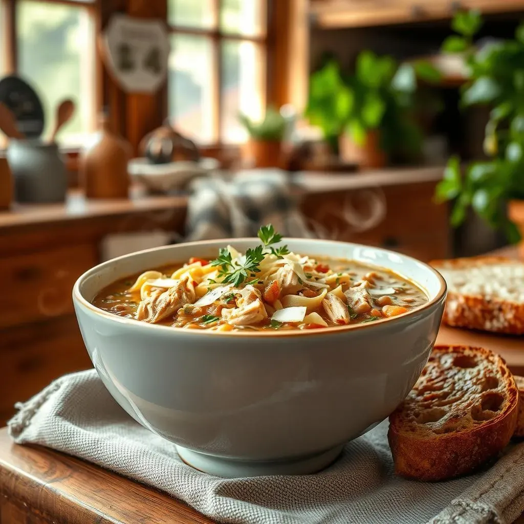 Ultimate Chicken Noodle Soup with Lentils