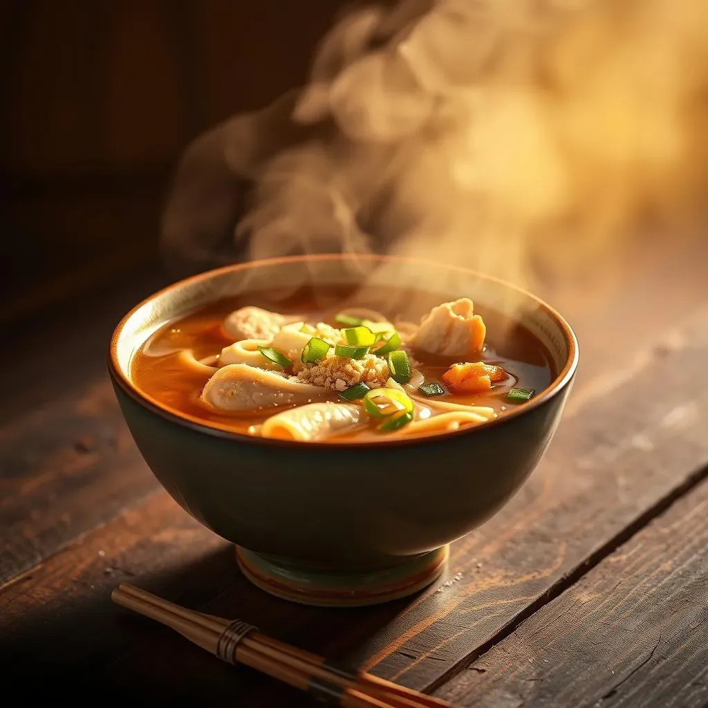 Ultimate Chicken Noodle Soup with Miso Broth