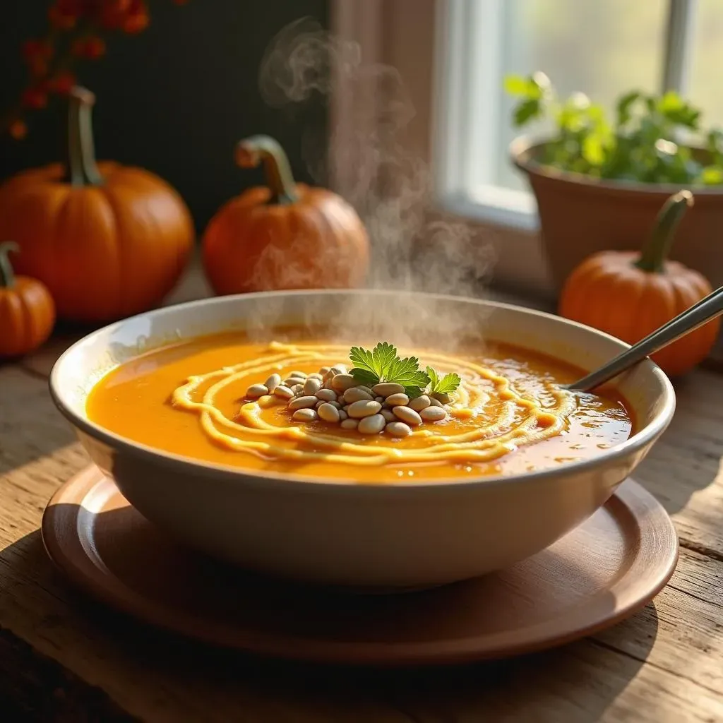 Ultimate Chicken Noodle Soup with Pumpkin Puree