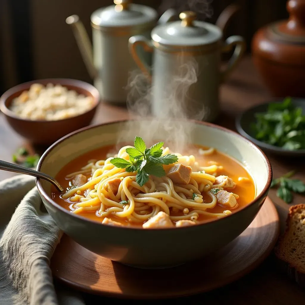 Ultimate Chicken Noodle Soup with Tofu