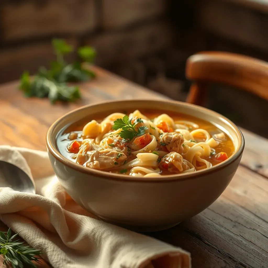 Ultimate Chicken Noodle Soup with Wild Rice
