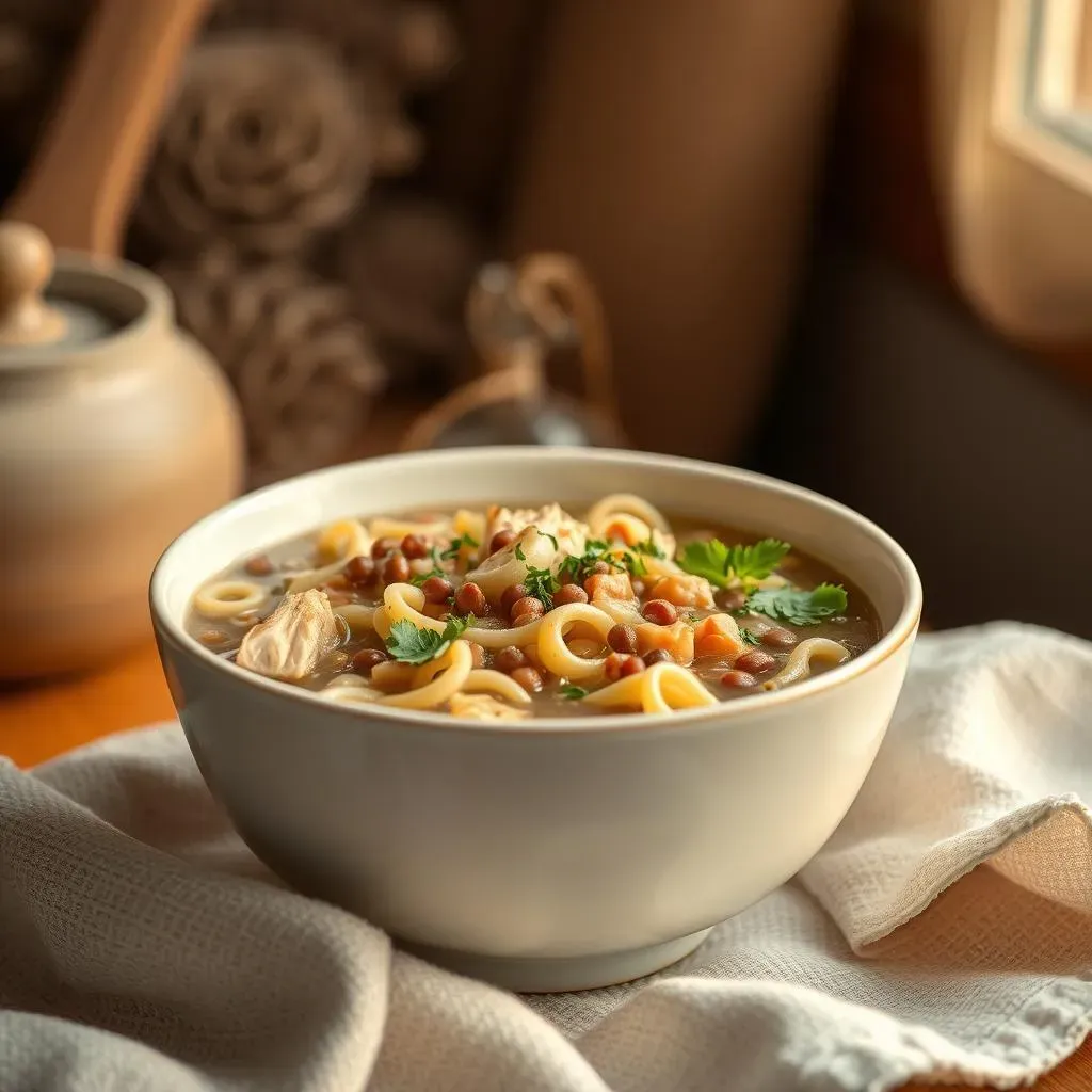Cooking Up a Storm: Simple Recipes for Chicken Noodle Soup with Lentils