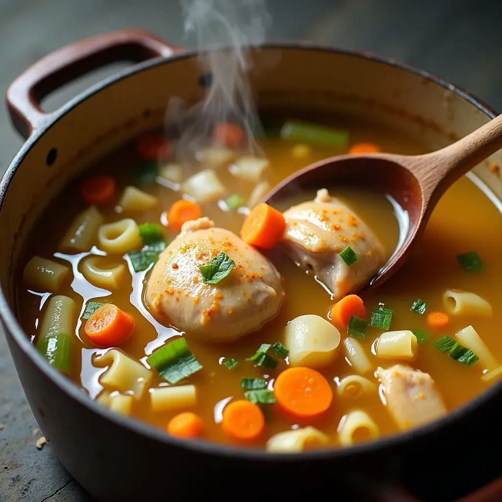 Crafting the Perfect Chicken Noodle Soup Broth