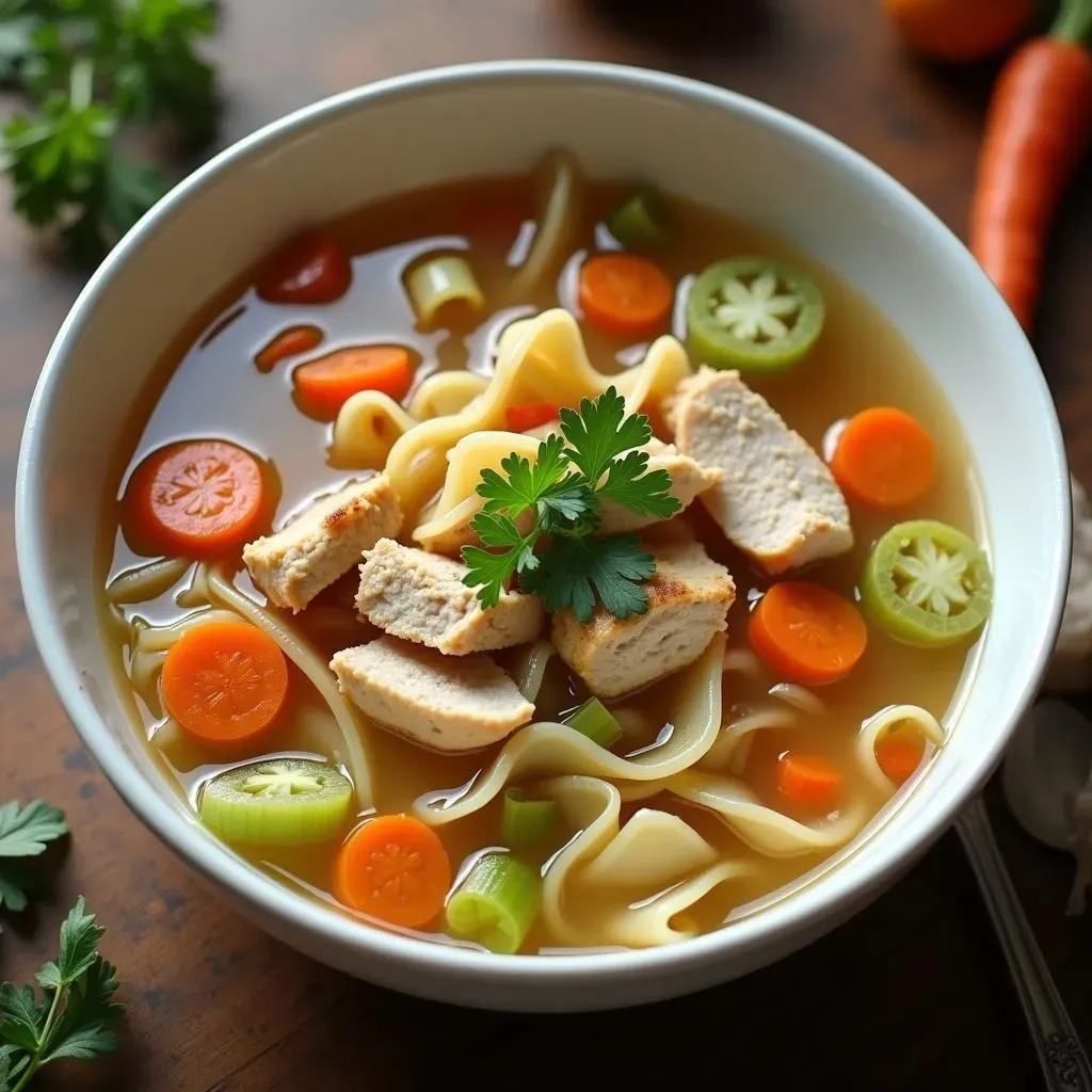 Crafting the Perfect Low Sodium Chicken Noodle Soup Recipe: Ingredients & Techniques