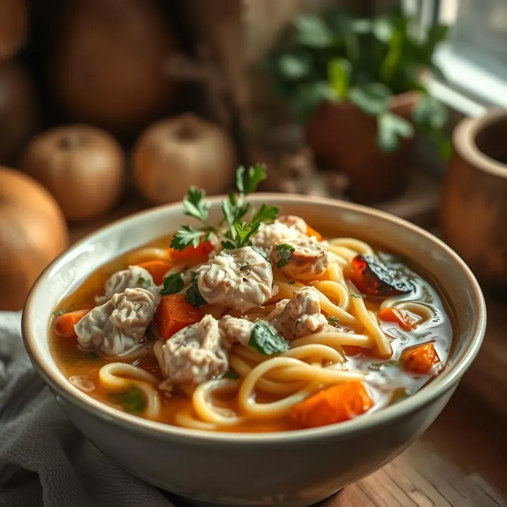 Crafting the Perfect Roasted Veggie Chicken Noodle Soup