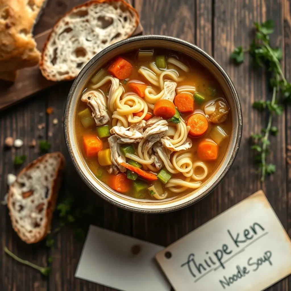 Crafting the Ultimate Chicken Noodle Soup: Joshua Weissman's Approach