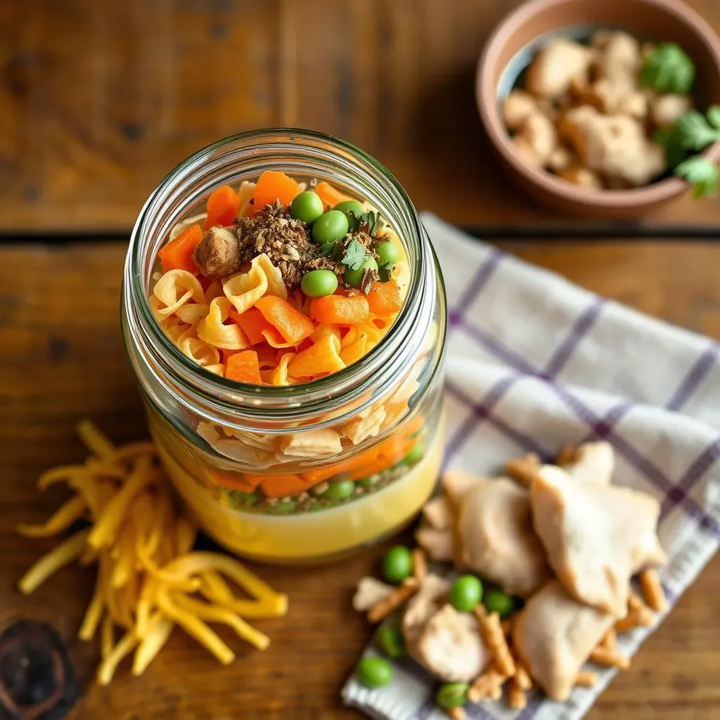 Crafting Your Perfect Chicken Noodle Soup Jar Recipe: Ingredients and Assembly