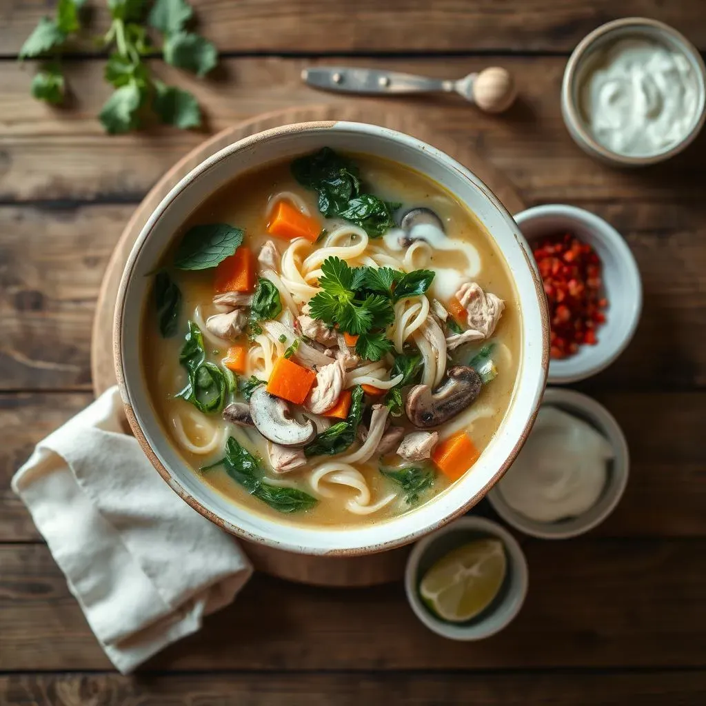 Customize Your Creamy Chicken Noodle Soup for a Unique Twist