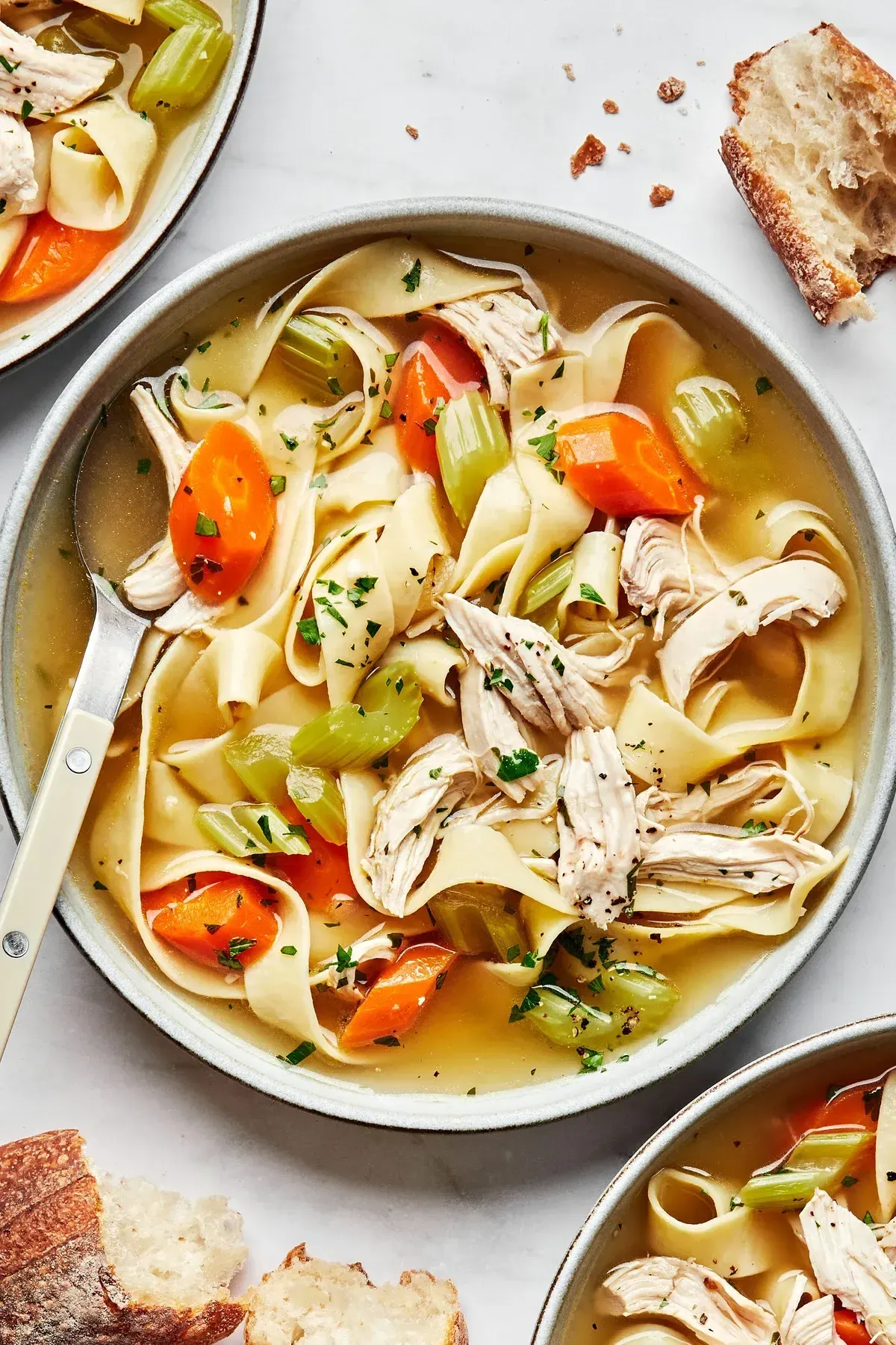 Elevating Your Shredded Chicken Noodle Soup