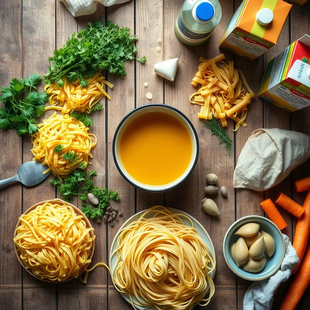 Essential Ingredients for a Flavorful Chicken Noodle Soup Broth