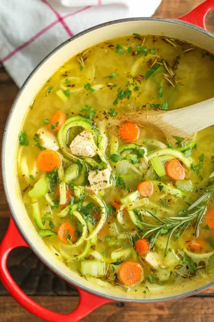 Gather Your Ingredients: Making Zoodle Chicken Soup