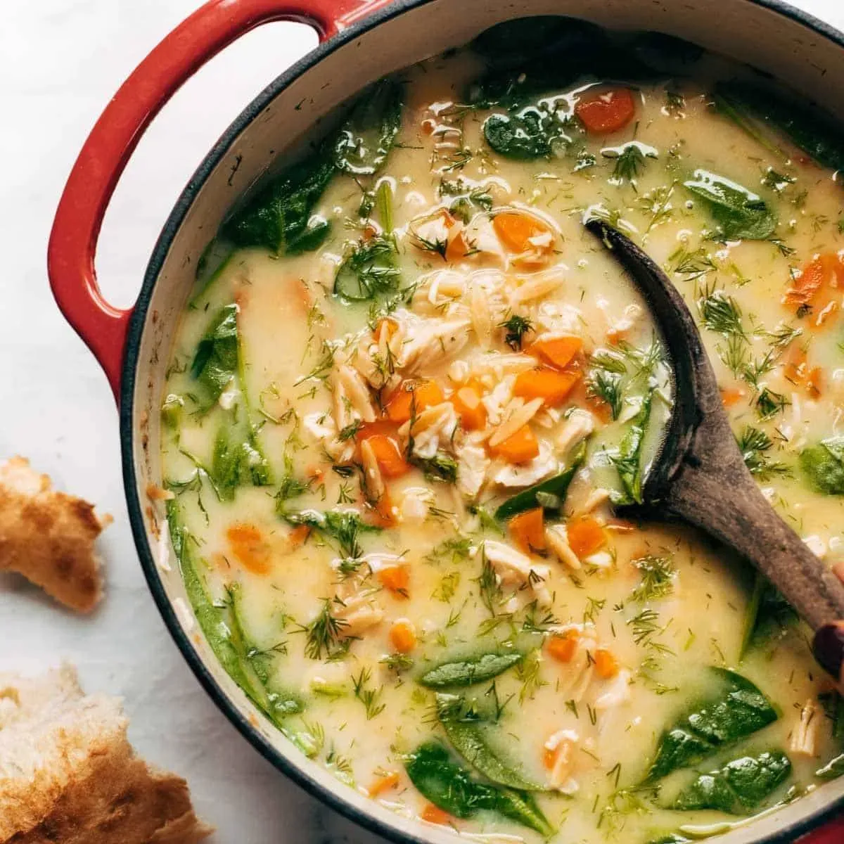 Gathering Ingredients for the Best Chicken Noodle Soup Recipe (Pinch of Yum Style)