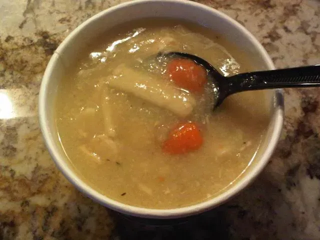 Gathering Ingredients for the Old Panera Chicken Noodle Soup Recipe