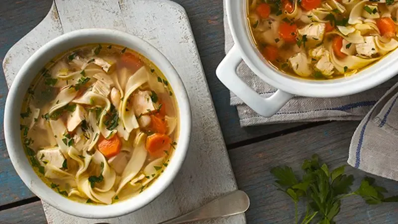 Gathering Ingredients for Your Chicken Noodle Soup Recipe Progresso