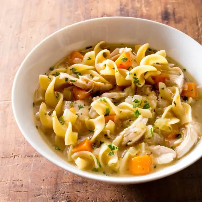 Gathering Ingredients for Your Old Fashioned Chicken Noodle Soup Recipe