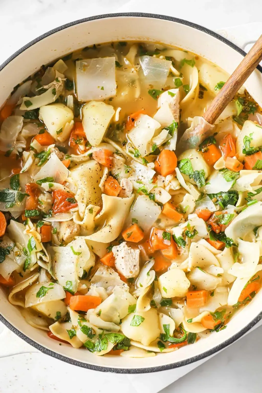Gathering Ingredients for Your Vegetable Chicken Noodle Soup Recipe
