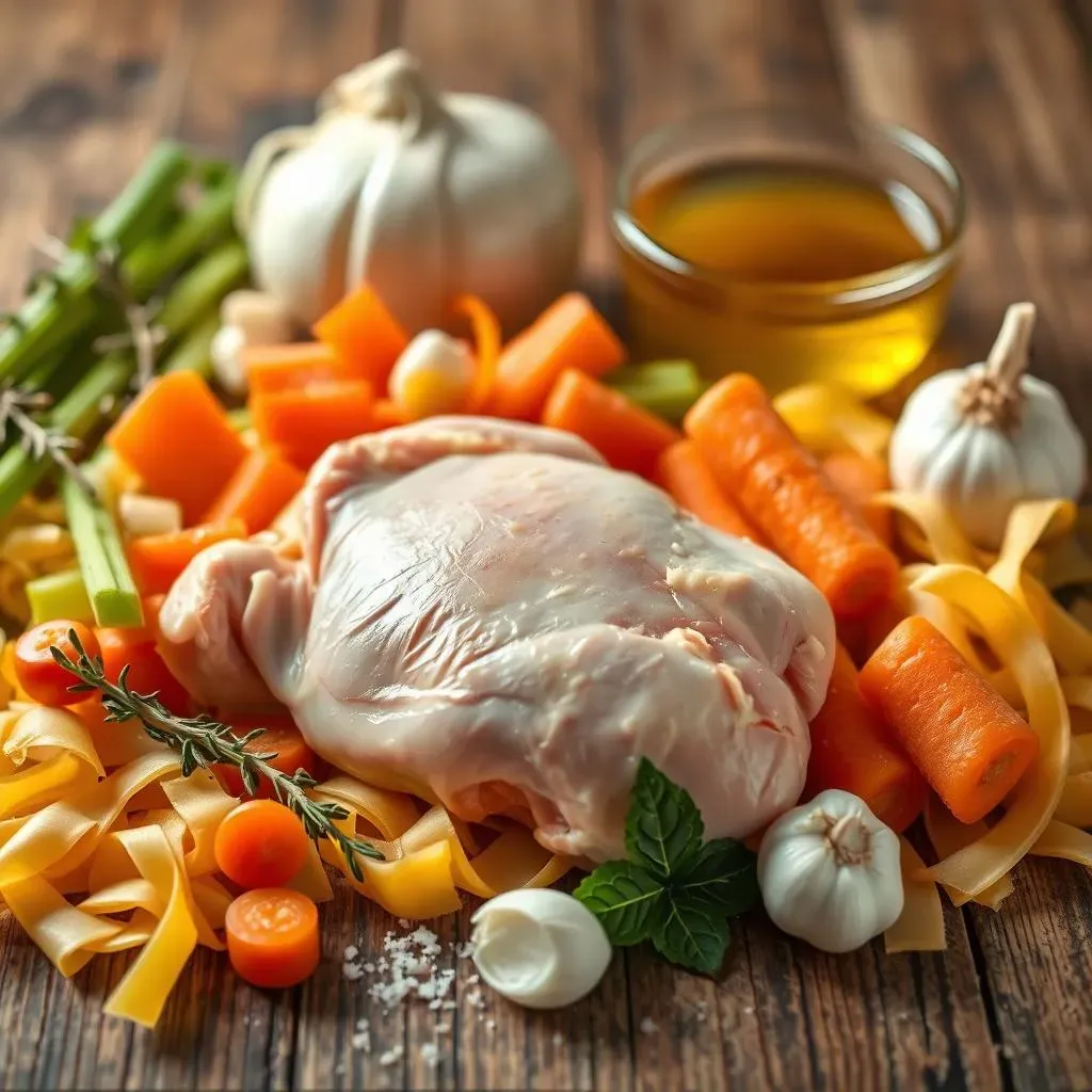 Gathering the Goodness: Ingredients for Black Folks' Chicken Noodle Soup