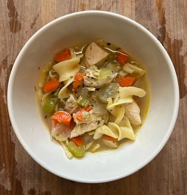 Gathering Your Ingredients for 10 Minute Chicken Noodle Soup