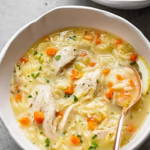 Gathering Your Ingredients for Chicken Orzo Soup