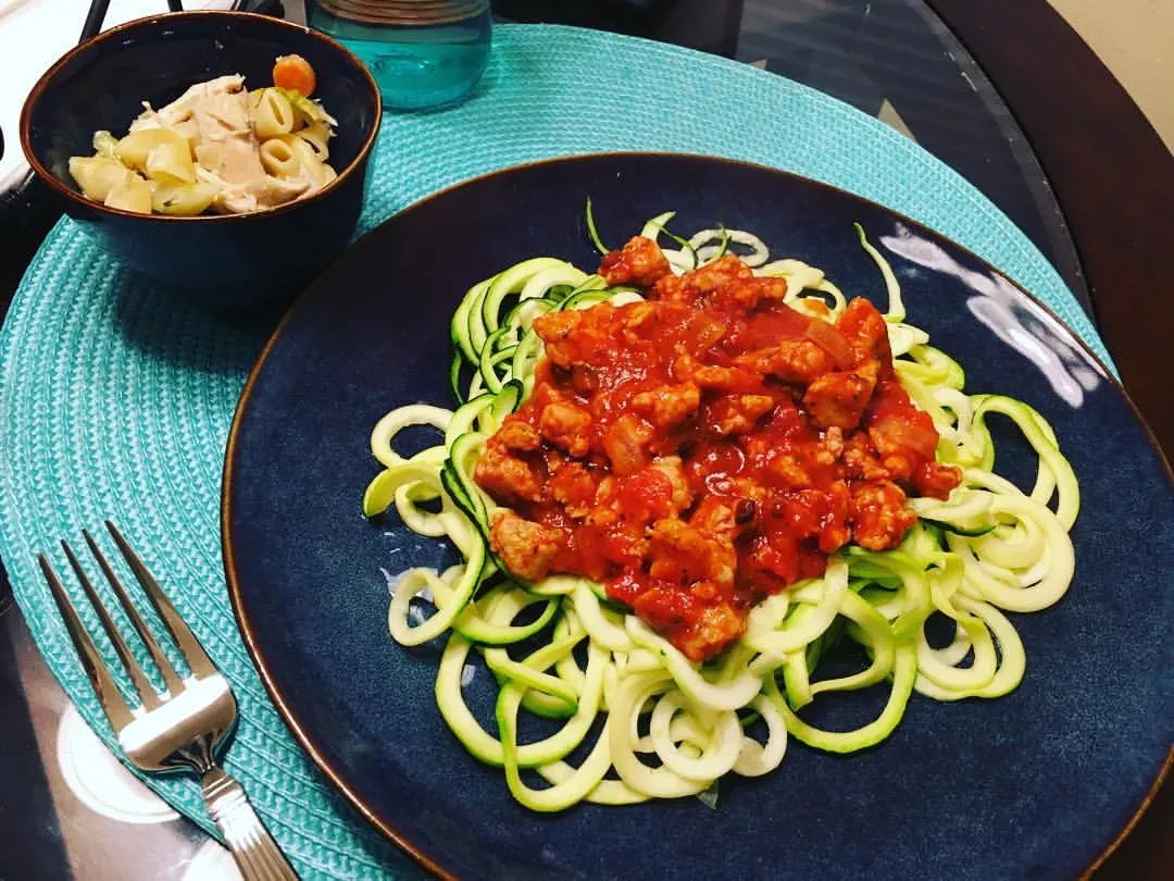 Gathering Your Ingredients for Zoodle Chicken Noodle Soup