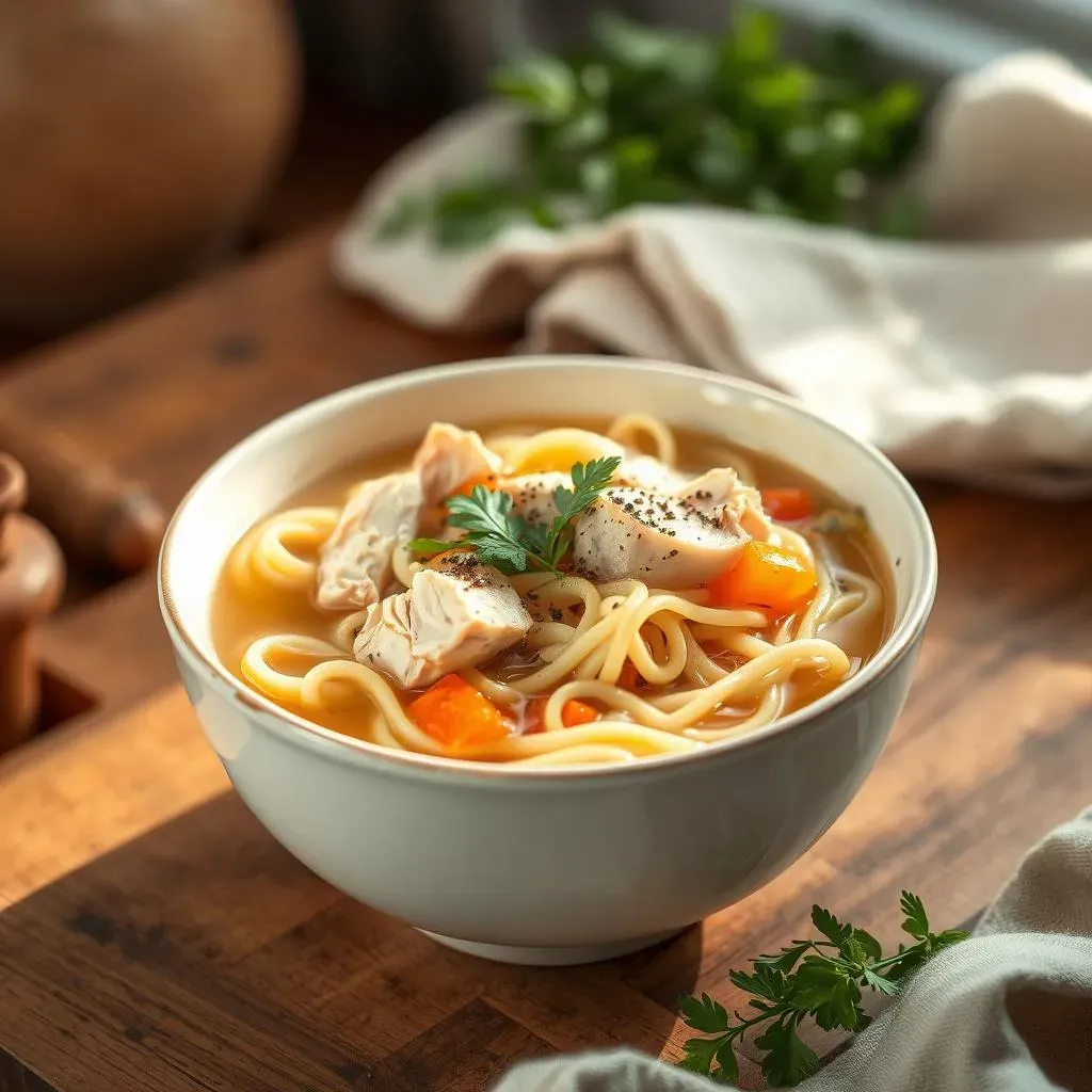 Health Benefits and Nutritional Information of Chicken Noodle Soup Recipe Bone Broth