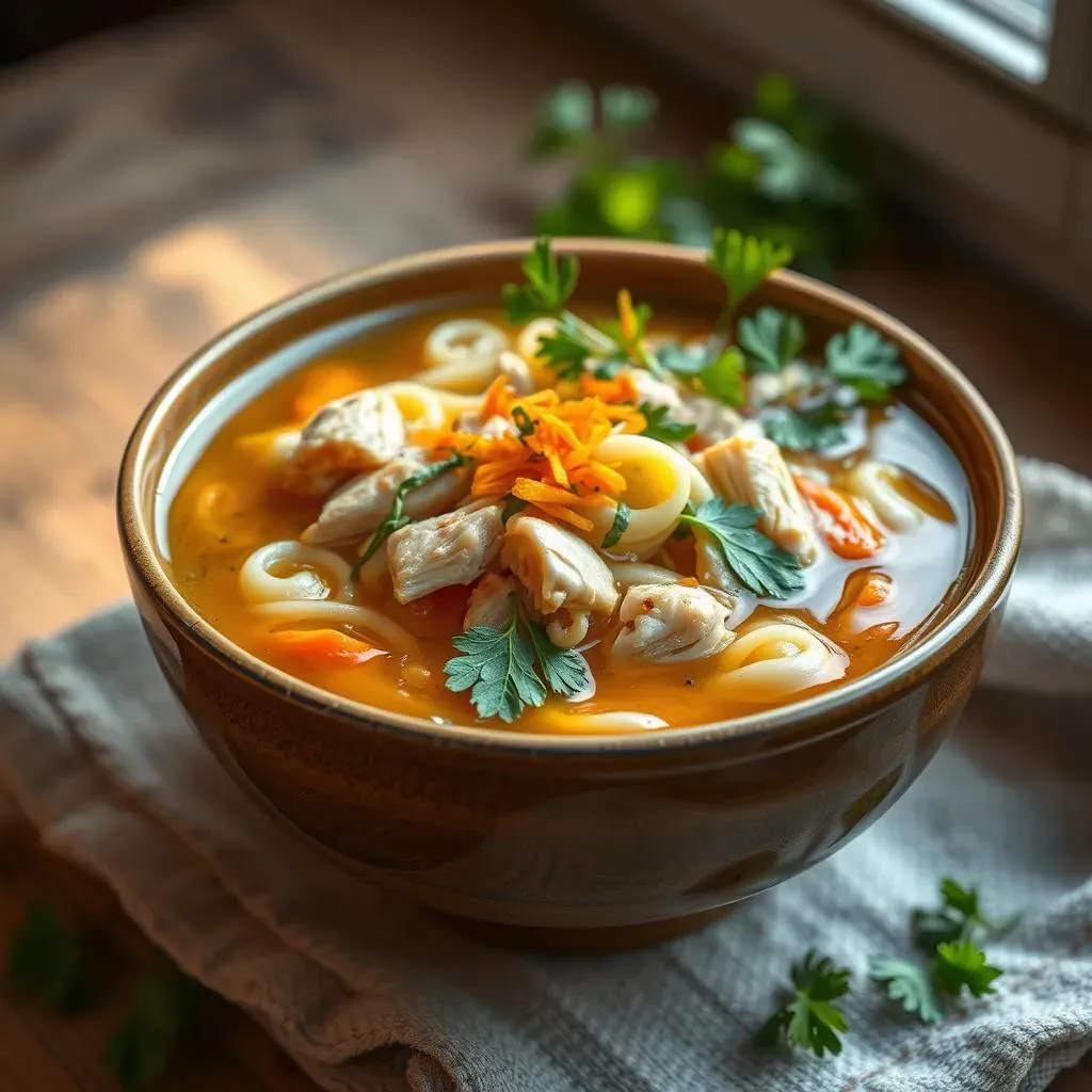 Healthy Chicken Noodle Soup Recipe: Super Easy & Quick