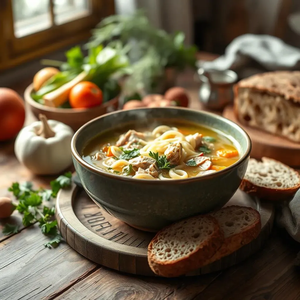 Ultimate Homemade Chicken Noodle Soup for Meal Prep