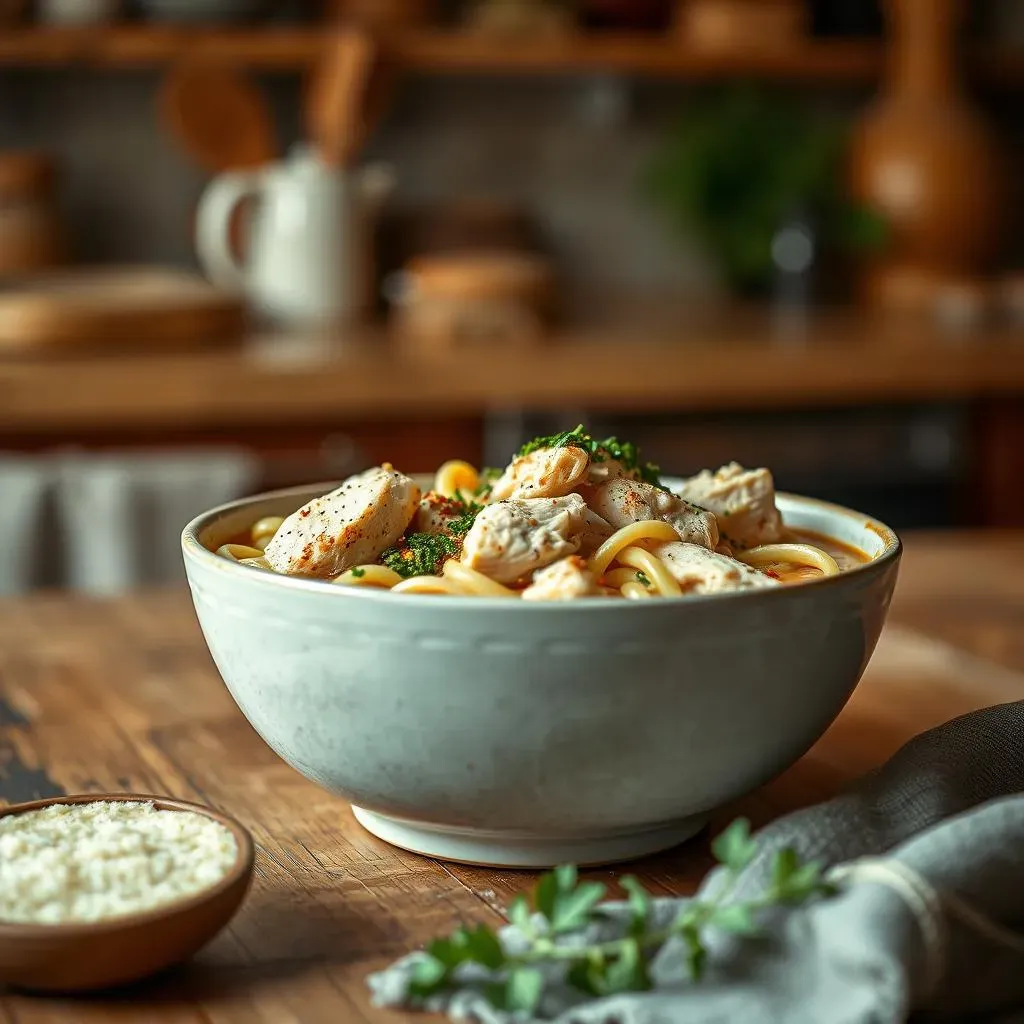 Ultimate Homemade Chicken Noodle Soup Keto-Friendly