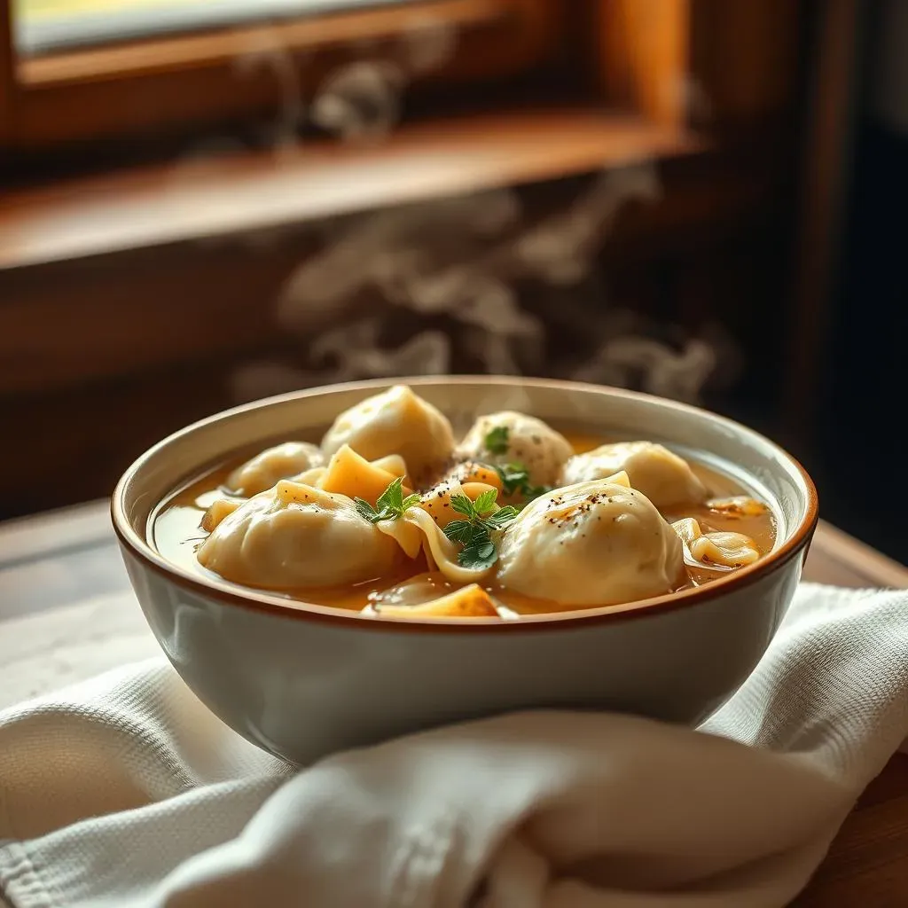 Ultimate Homemade Chicken Noodle Soup with Dumplings