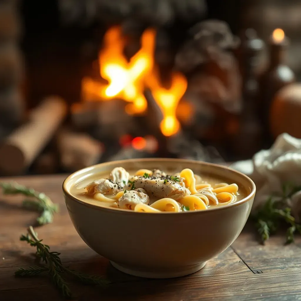 Ultimate Homemade Chicken Noodle Soup with Turkey