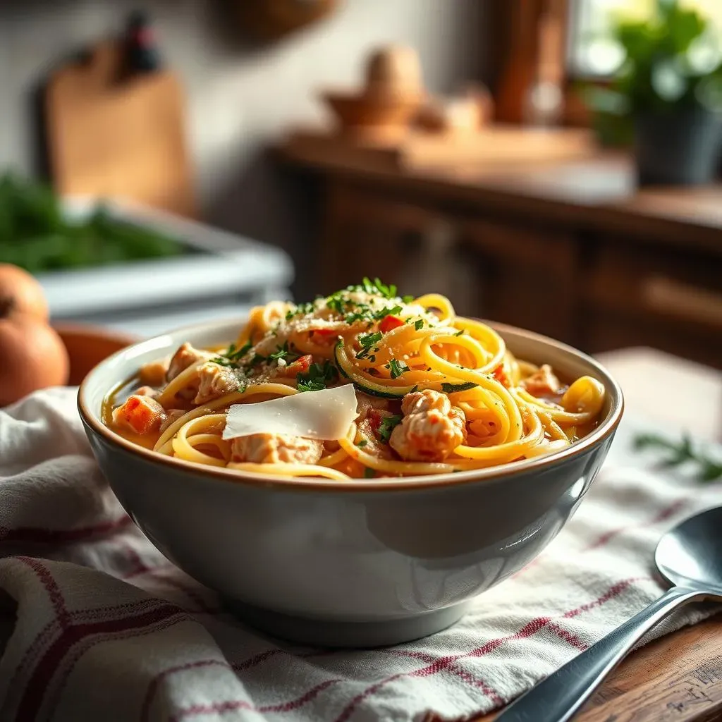 Ultimate Homemade Chicken Noodle Soup with Zucchini Noodles